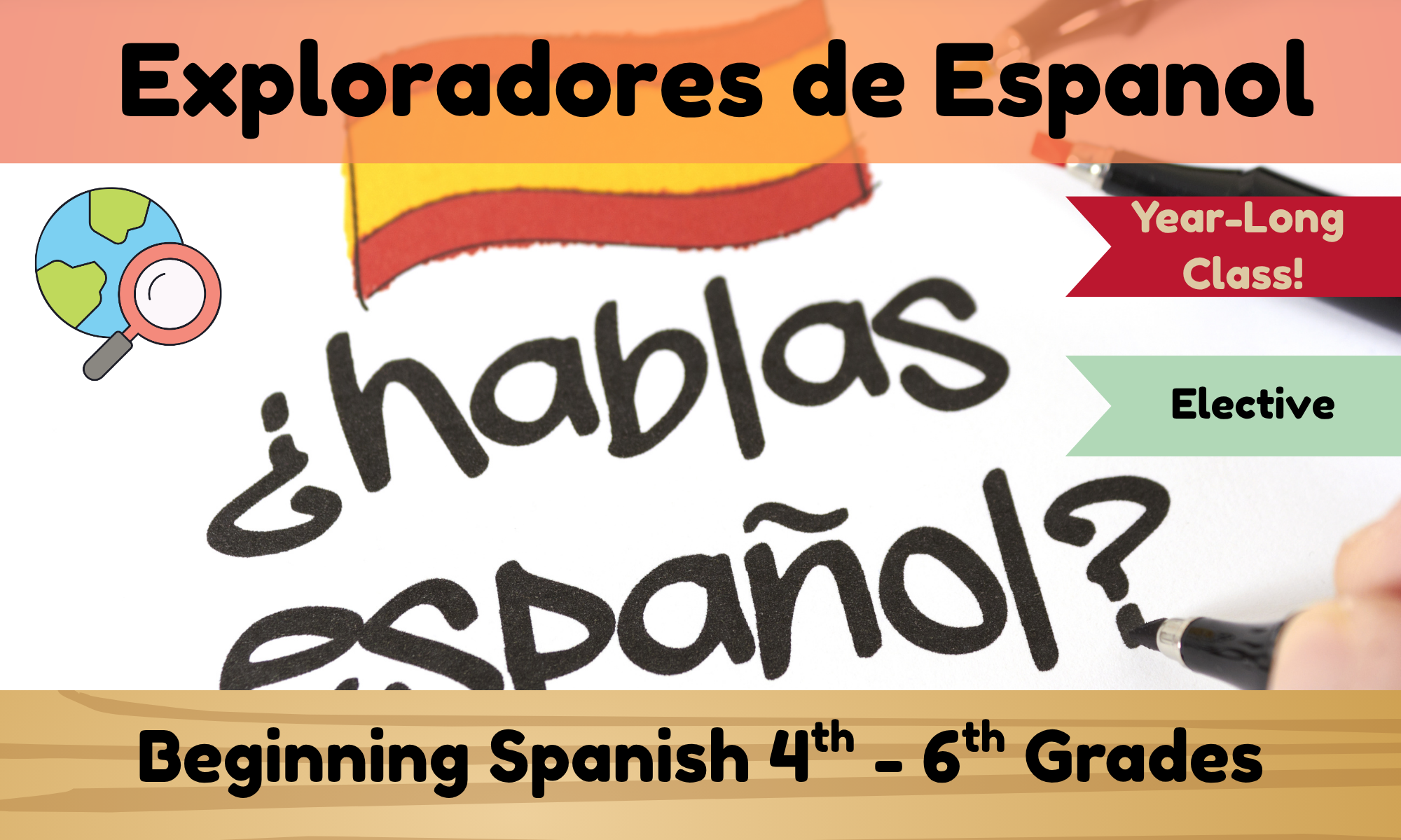Exploradores de Espanol- Intro to Spanish (4th-6th)