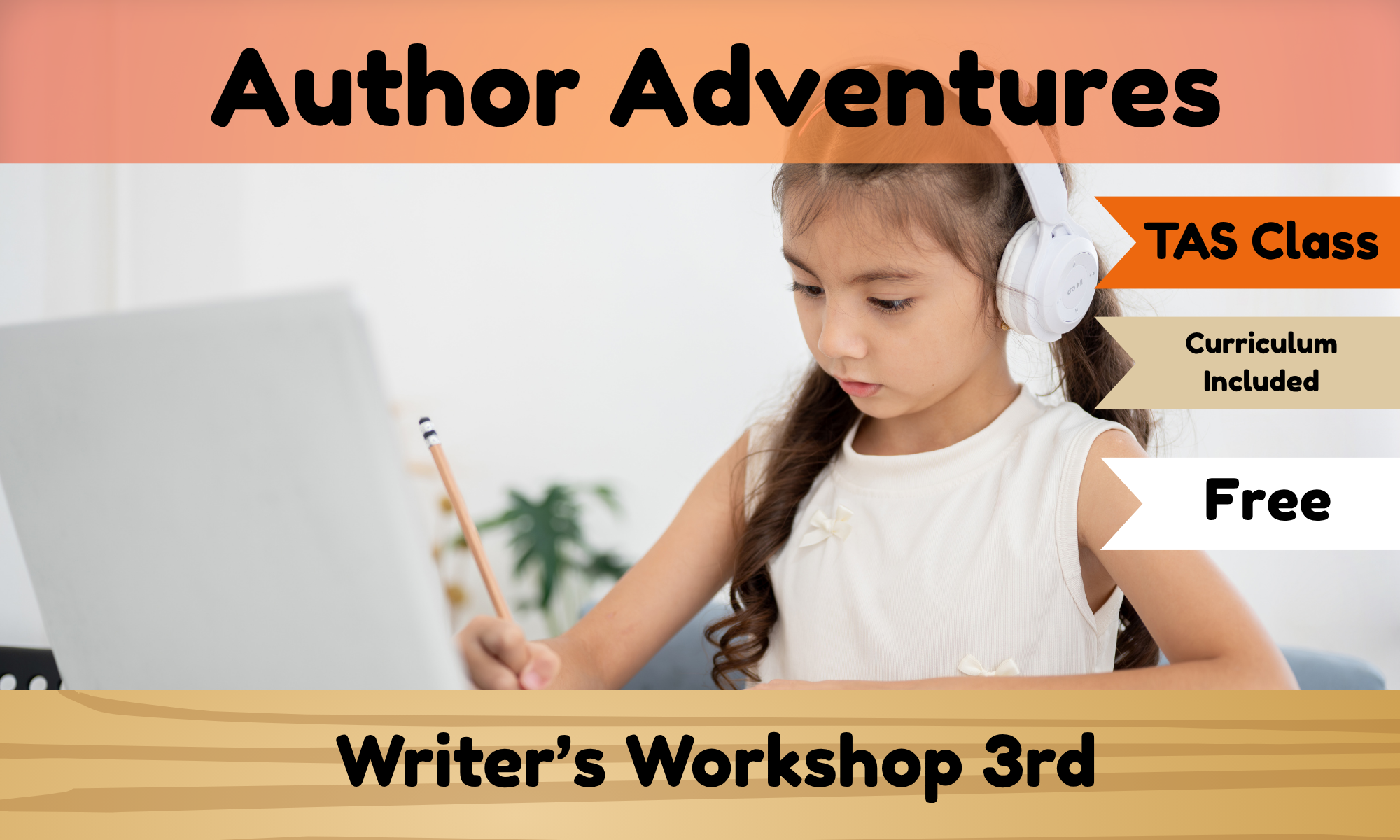 Author Adventures-Writer's Workshop 3rd