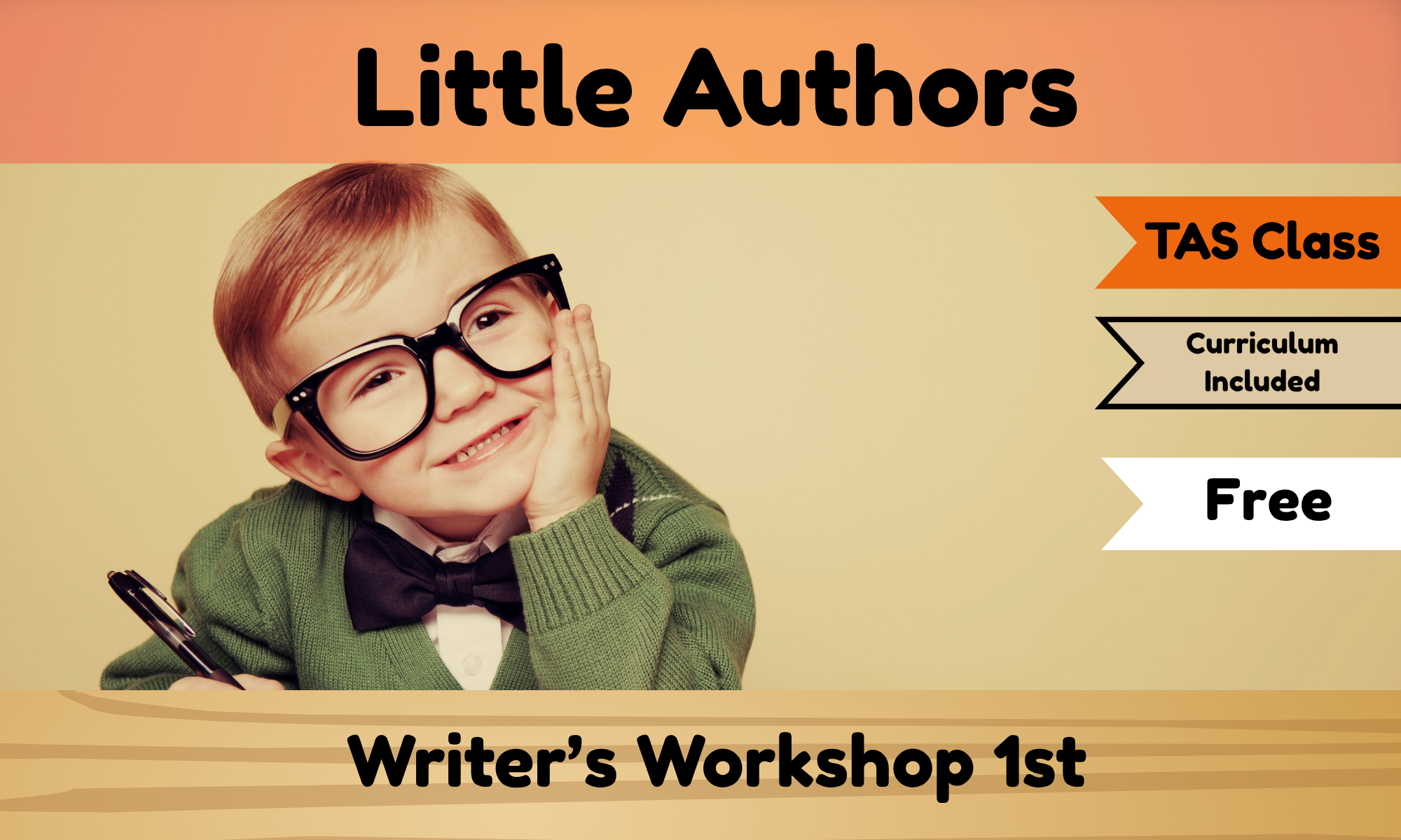 Little Authors- Writer's Workshop 1st